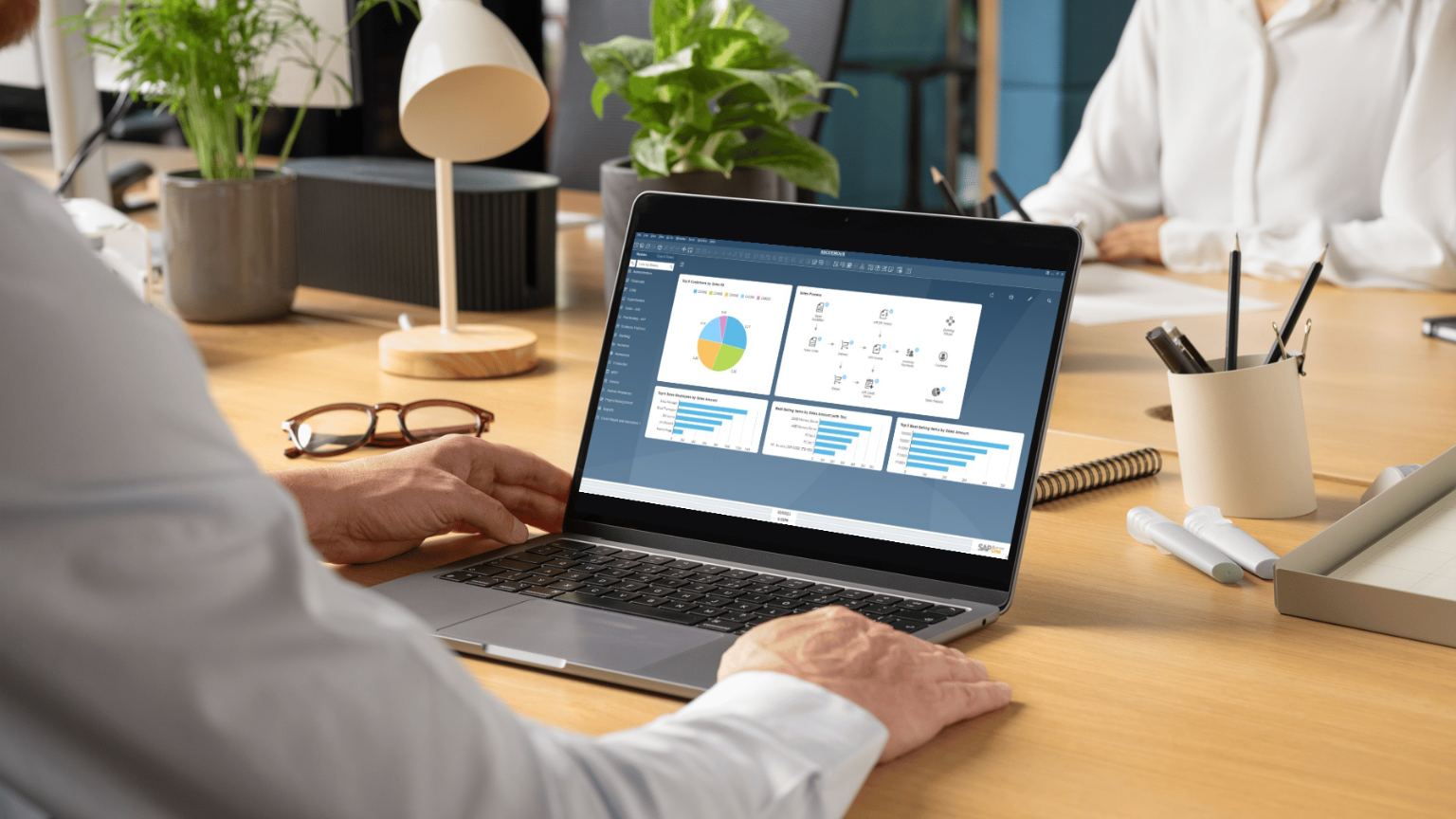 SAP Business One ERP Dashboard