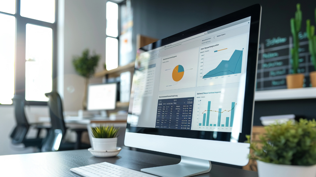 ERP Dashboard for small and mid-sized businesses