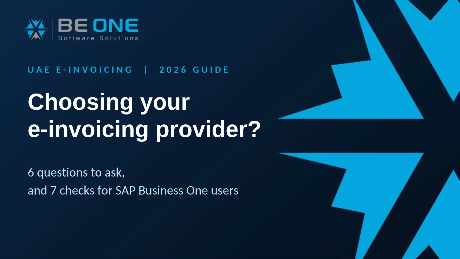 UAE e-invoicing Guide